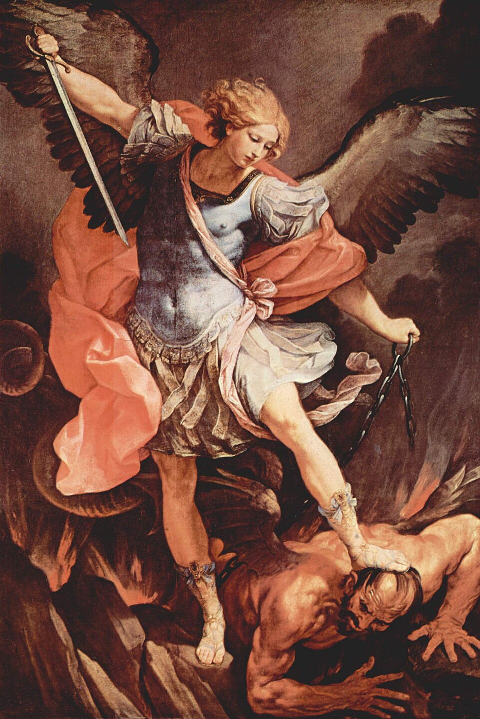 Guido Reni&rsquo;s painting of the Archangel Michael